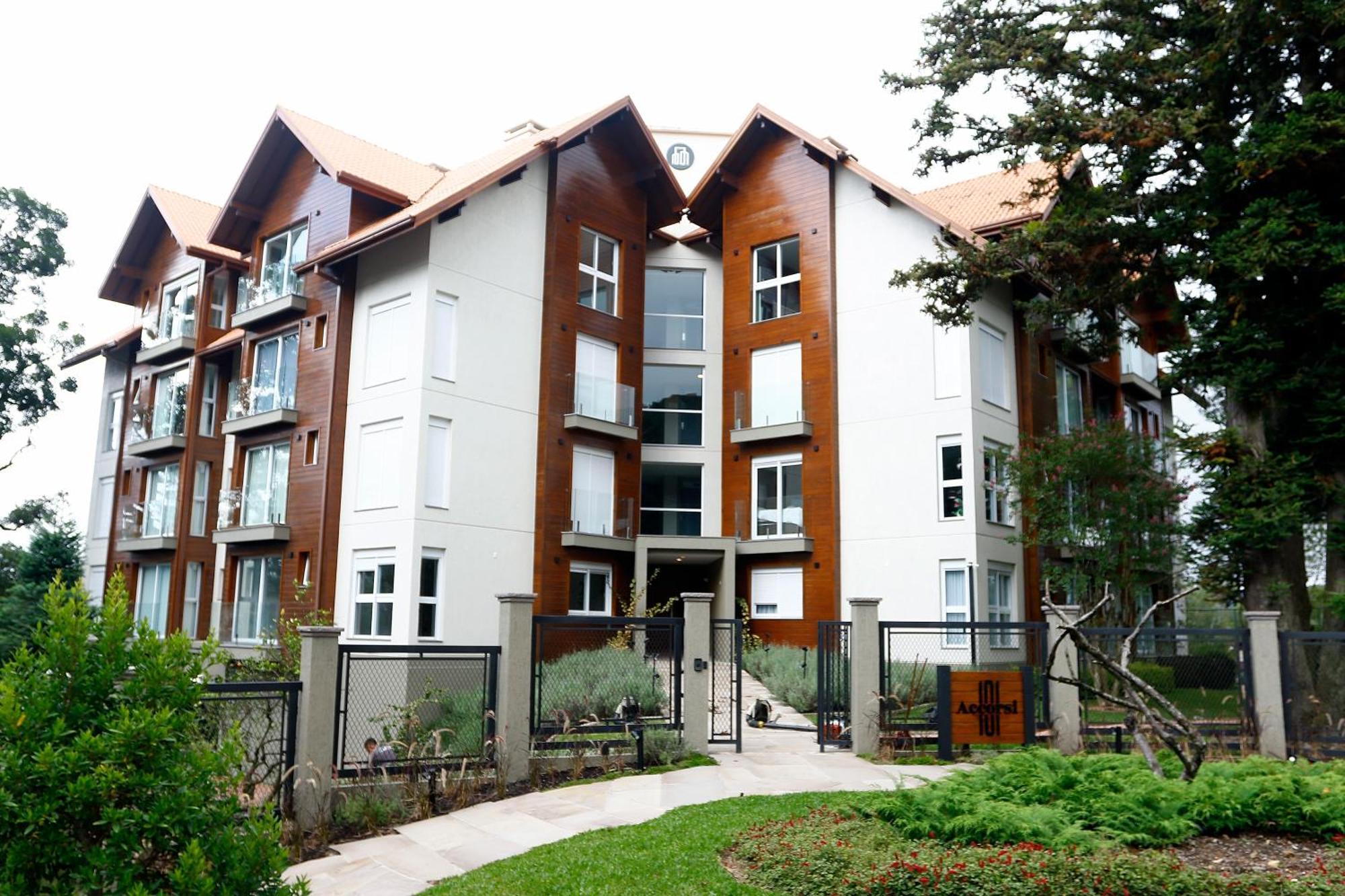 Luxuoso Apartamento Em Gramado - 2 Suites Eksteriør bilde