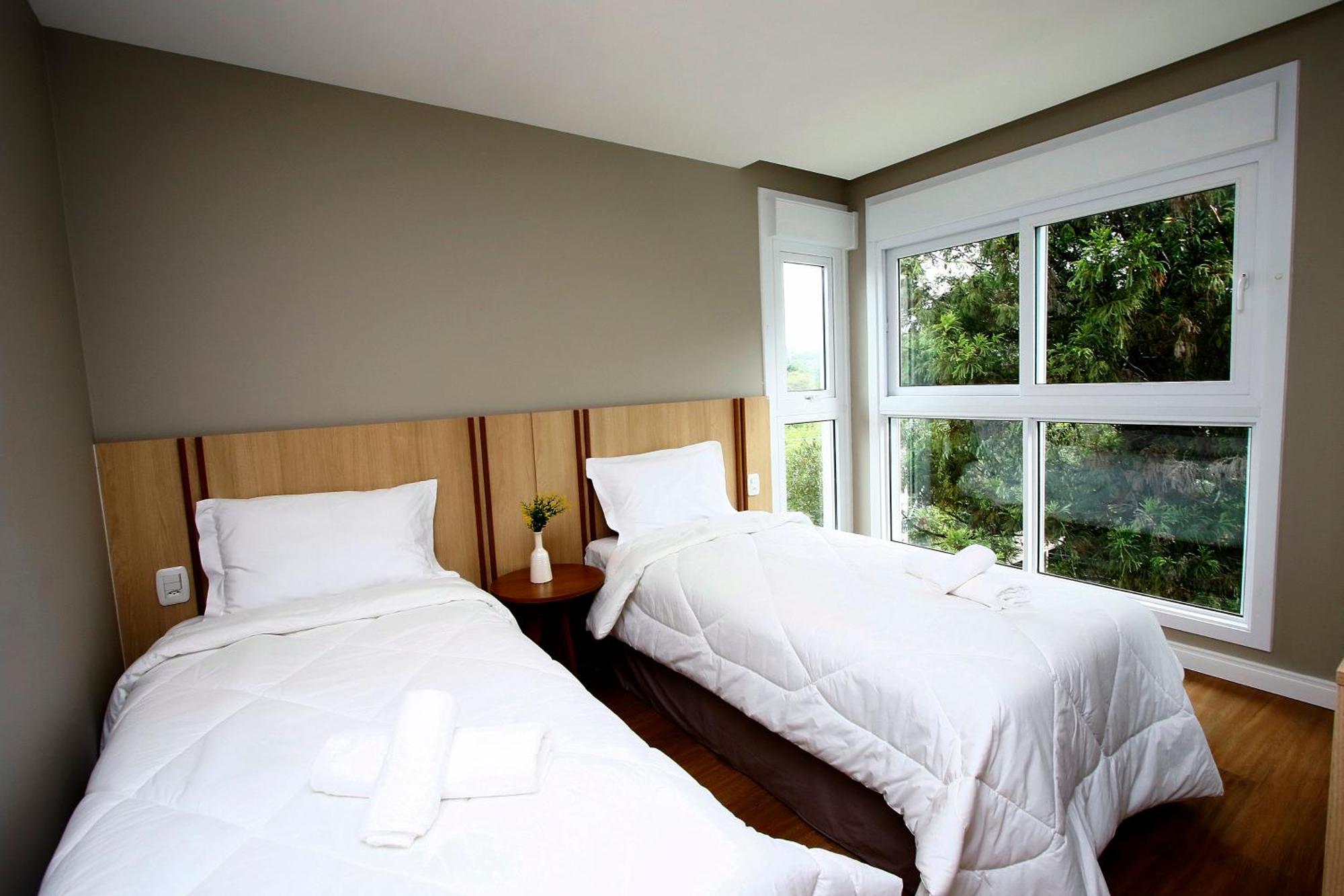 Luxuoso Apartamento Em Gramado - 2 Suites Eksteriør bilde