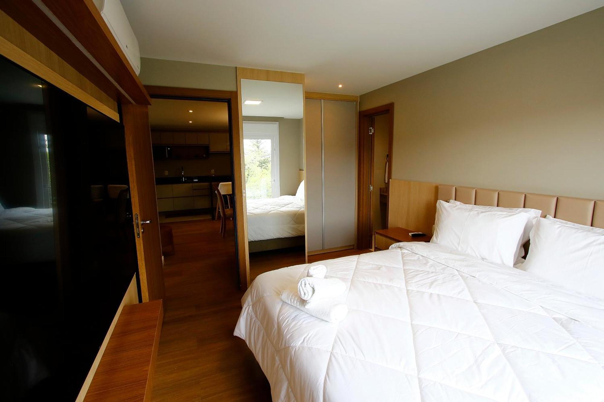 Luxuoso Apartamento Em Gramado - 2 Suites Eksteriør bilde