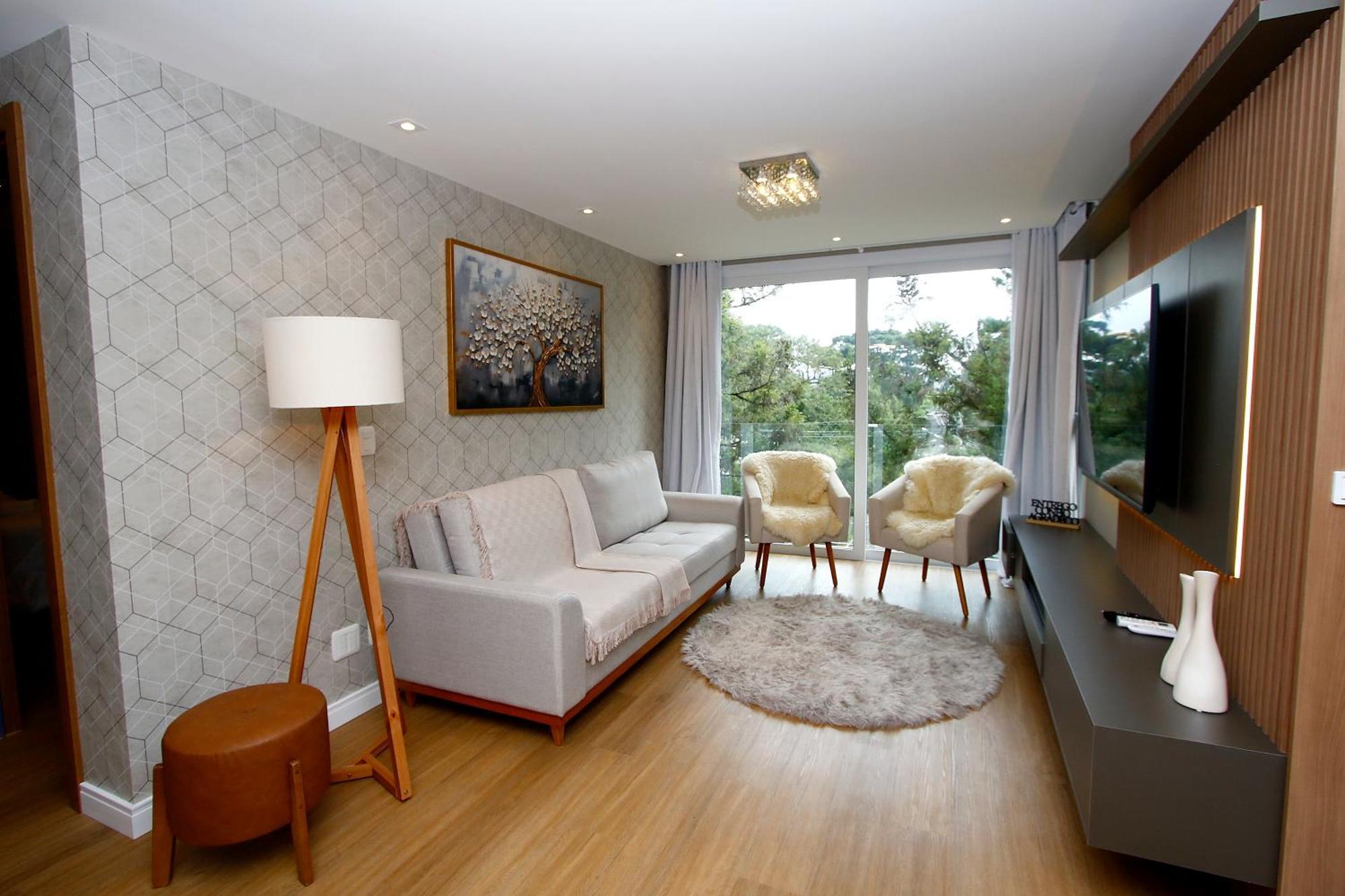 Luxuoso Apartamento Em Gramado - 2 Suites Eksteriør bilde