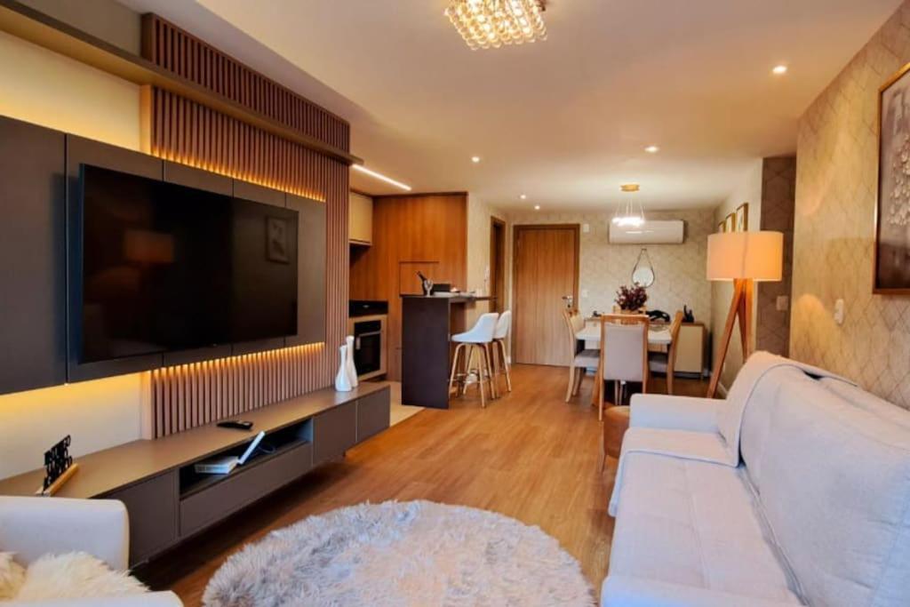 Luxuoso Apartamento Em Gramado - 2 Suites Eksteriør bilde